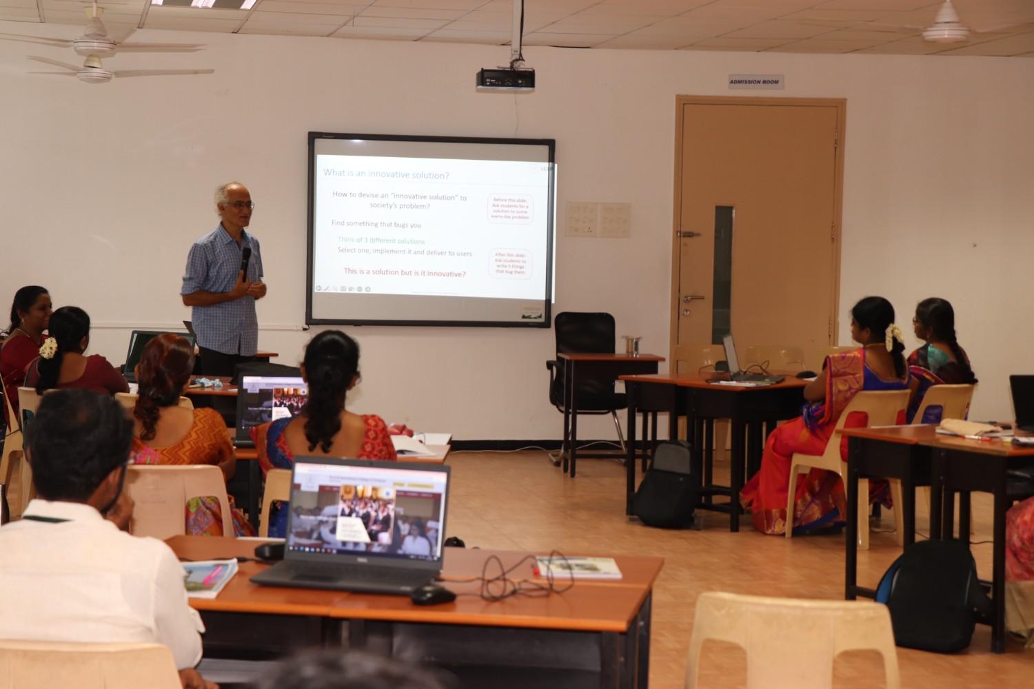 Faculty development program for arts college